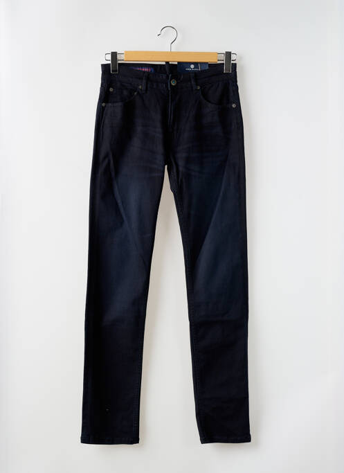 Jeans coupe slim noir SERGE BLANCO pour homme