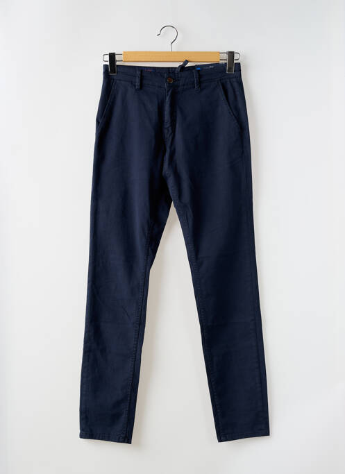 Pantalon chino bleu SERGE BLANCO pour homme