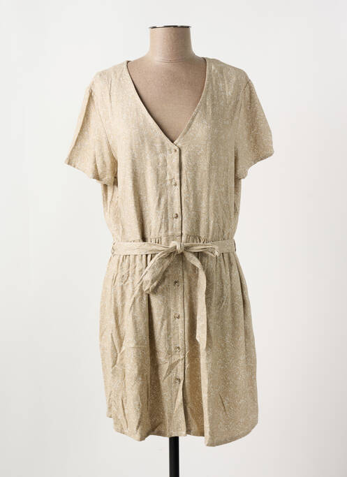 Robe courte marron TEDDY SMITH pour femme