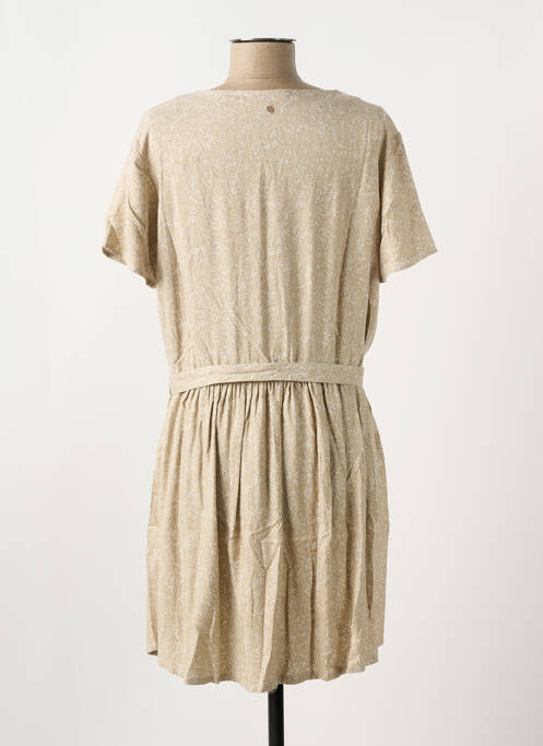 Robe courte marron TEDDY SMITH pour femme