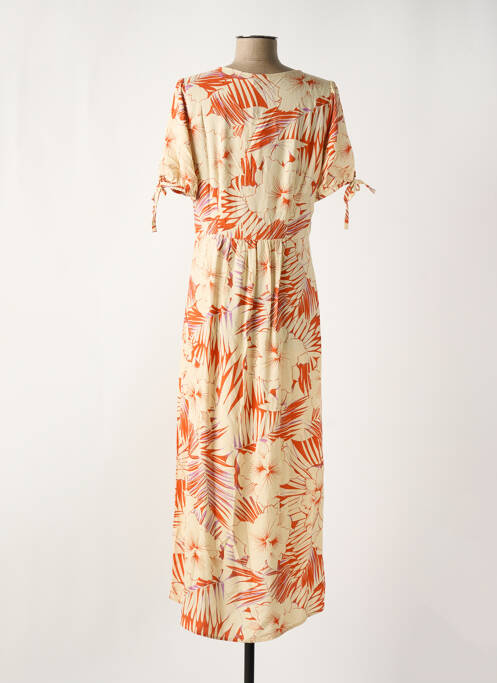 Robe longue beige LES P'TITES BOMBES pour femme