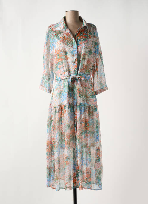 Robe longue orange SALSA pour femme