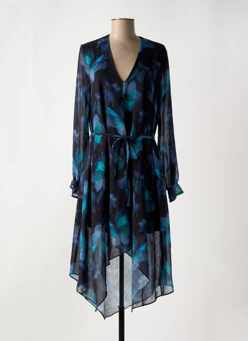 Robe mi-longue noir LES P'TITES BOMBES pour femme