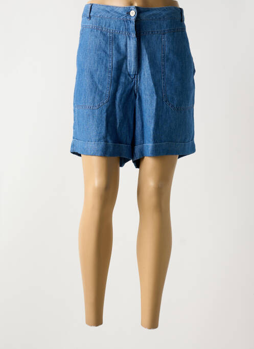 Short bleu DELAHAYE pour femme
