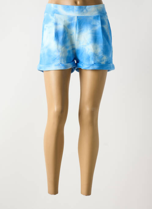 Short bleu LES P'TITES BOMBES pour femme