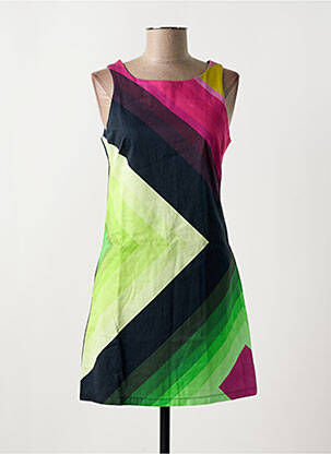 Robe courte sans manche sans manche noir DESIGUAL femme