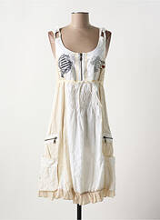 Robe mi-longue beige DESIGUAL pour femme seconde vue