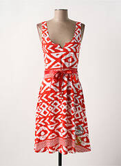 Robe mi-longue rouge DESIGUAL pour femme seconde vue