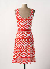 Robe mi-longue rouge DESIGUAL pour femme seconde vue