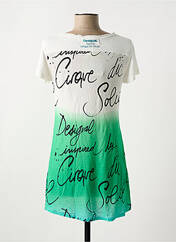 Tunique manches courtes vert DESIGUAL pour femme seconde vue