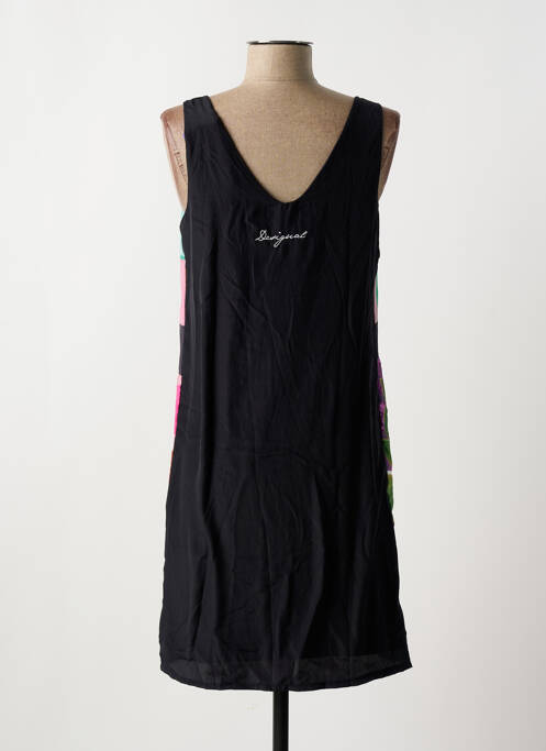 Robe courte sans manche sans manche noir DESIGUAL femme
