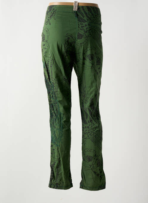 Pantalon chino vert DESIGUAL pour femme