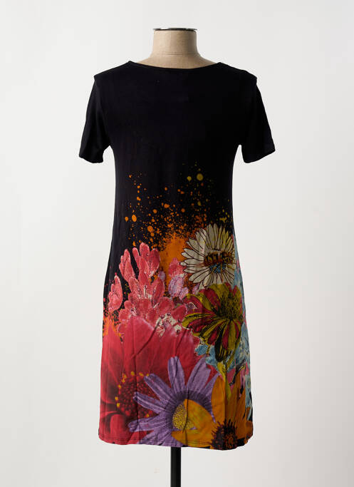 Robe courte noir DESIGUAL pour femme