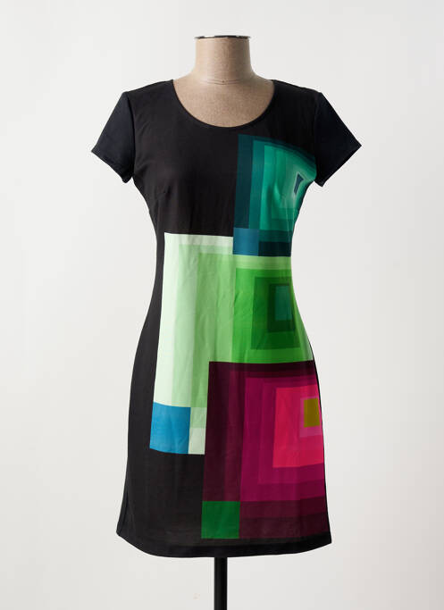 Robe courte noir DESIGUAL pour femme