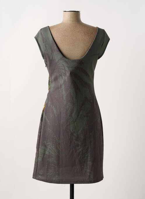 Robe courte vert DESIGUAL pour femme