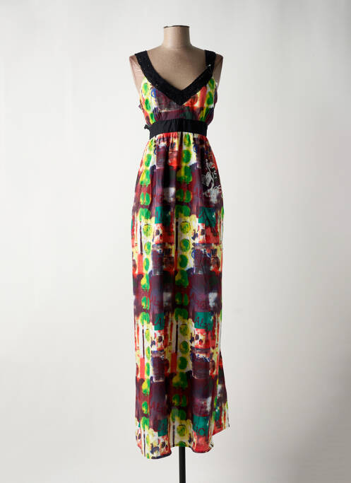 Robe longue noir DESIGUAL pour femme