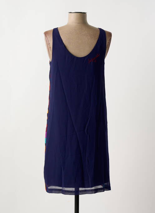Robe mi-longue bleu DESIGUAL pour femme