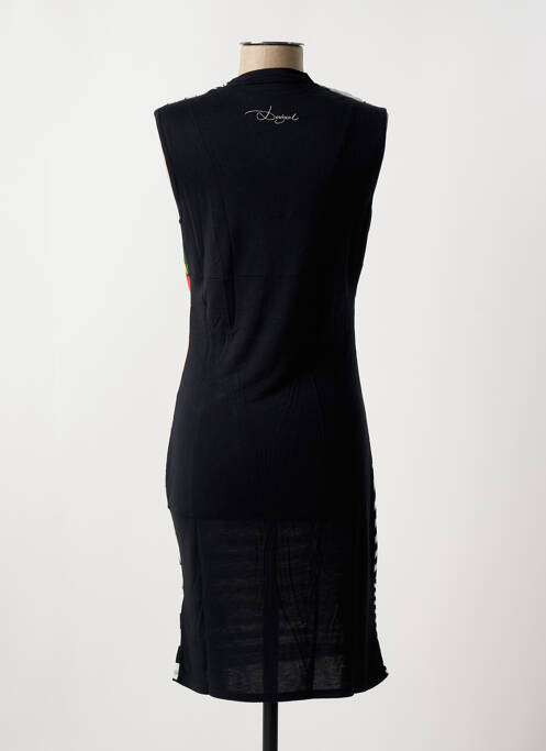 Robe mi-longue noir DESIGUAL pour femme