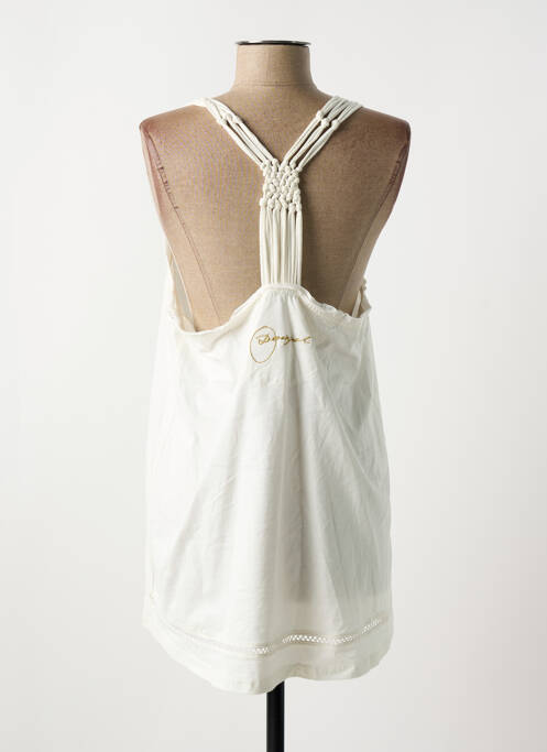 Top beige DESIGUAL pour femme