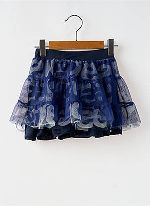 Jupe mi-longue doublure bleu DESIGUAL fille