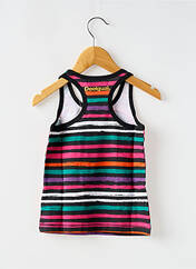 Débardeur noir DESIGUAL pour fille seconde vue