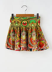 Jupe mi-longue vert DESIGUAL pour fille seconde vue