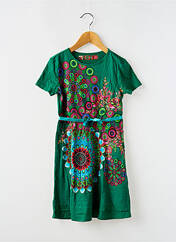 Robe mi-longue vert DESIGUAL pour fille seconde vue
