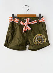 Short vert DESIGUAL pour fille seconde vue