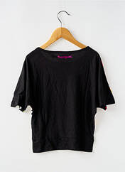 T-shirt noir DESIGUAL pour fille seconde vue