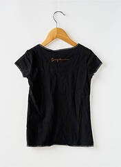T-shirt noir DESIGUAL pour fille seconde vue