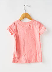 T-shirt rose DESIGUAL pour fille seconde vue