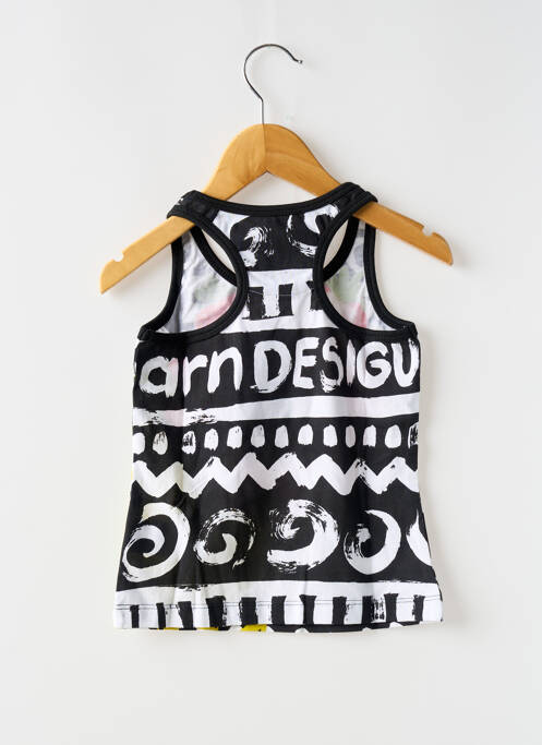 Débardeur noir DESIGUAL pour fille