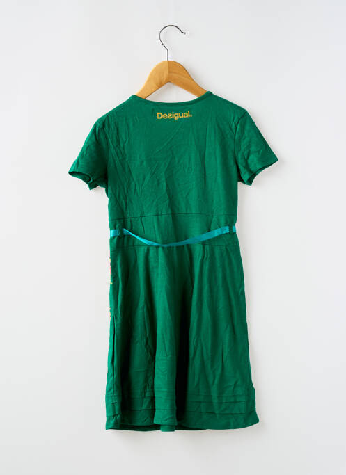 Robe mi-longue vert DESIGUAL pour fille