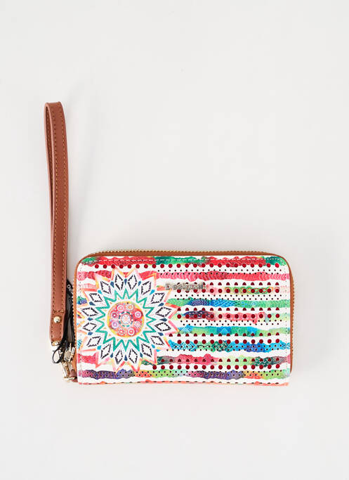 Portefeuille marron DESIGUAL pour femme