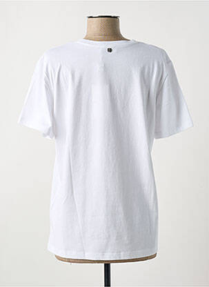 T-shirt stretch manches courtes blanc DIANA GALLESI femme