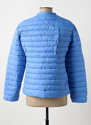 Doudoune poches sans capuche bleu DIANA GALLESI femme