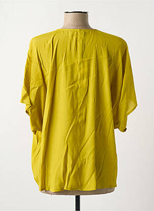 Chemisier manches courtes manches courtes vert MARIA BELLENTANI femme