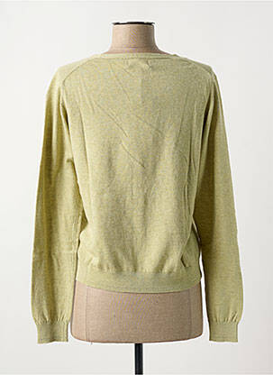 Gilet manches longues stretch vert YERSE femme