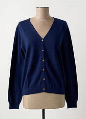 Gilet manches longues bleu YERSE pour femme seconde vue