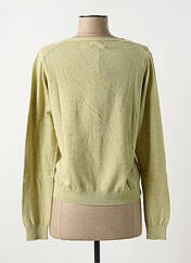 Gilet manches longues vert YERSE pour femme seconde vue