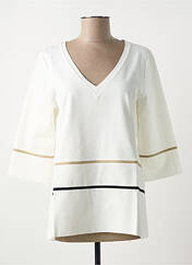 T-shirt beige MARIA BELLENTANI pour femme seconde vue