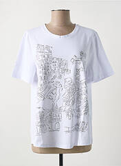 T-shirt blanc MARIA BELLENTANI pour femme seconde vue