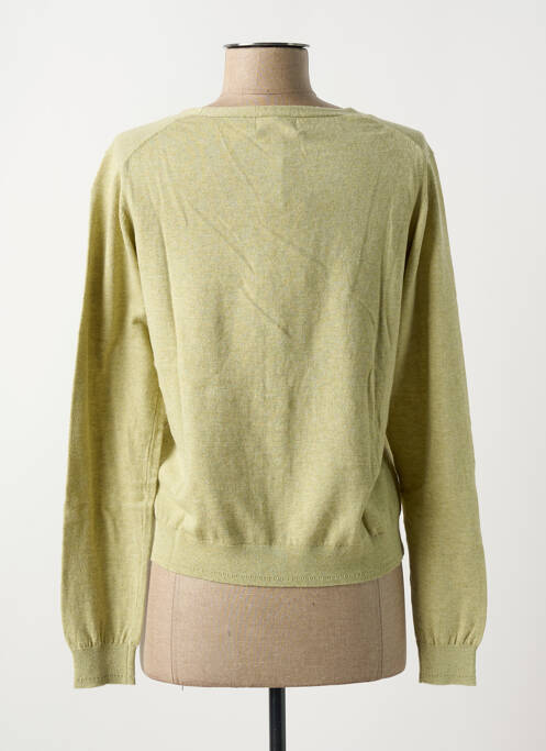 Gilet manches longues vert YERSE pour femme