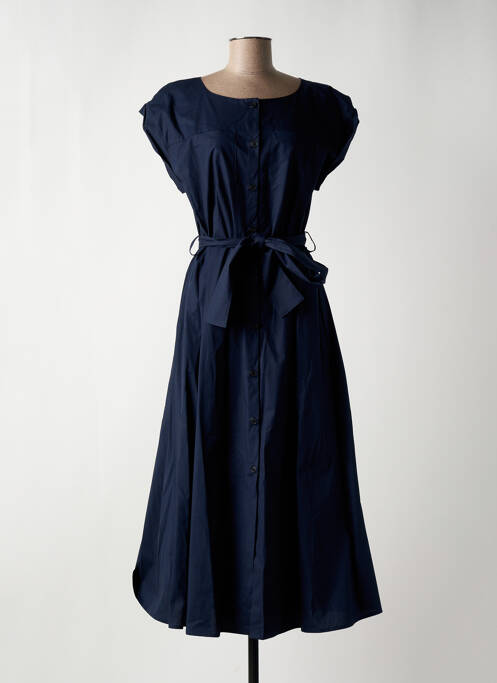 Robe longue bleu MARIA BELLENTANI pour femme