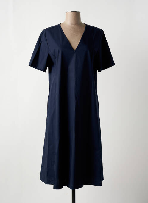 Robe mi-longue bleu MARIA BELLENTANI pour femme