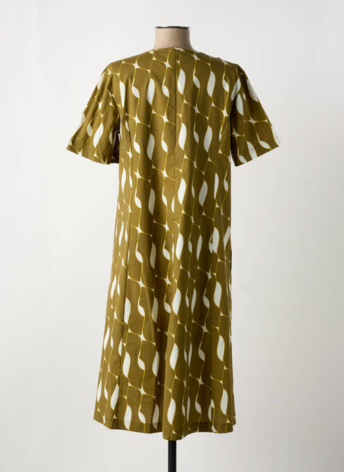 Robe mi-longue vert MARIA BELLENTANI pour femme