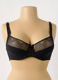 Soutien-gorge légère et transparente haut soutien-gorge emboitant noir CHANTELLE femme
