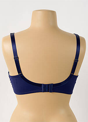 Soutien-gorge effet matière satinée bleu CHANTELLE femme