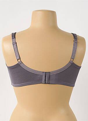 Soutien-gorge effet matière satinée haut soutien-gorge emboitant gris WACOAL femme