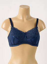 Soutien-gorge sans armature haut soutien-gorge emboitant bleu AMOENA femme